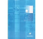 Bloc de cours, A4, quadrillé 5x5, 200 pages
