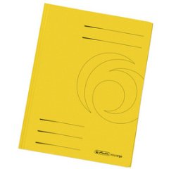 Klepmap easyorga to go green, A4, glanzend karton