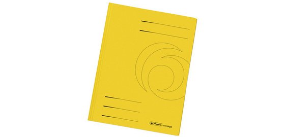 Chemise à rabats easyorga, A4, carte lustrée