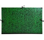 Carton à dessin Annonay avec rubans 75x105 cm - Pour format B1 - Vert