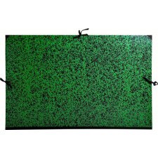 Tekenmap 500 x 720 mm groen karton