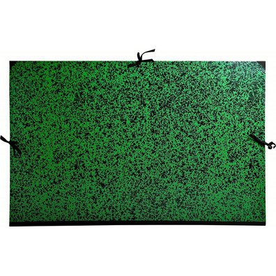 Tekenmap 500 x 720 mm groen karton