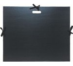 Carton à dessin, 590 x 720 mm, carton, noir