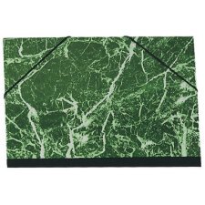 Art Folder Marbled 28x38cm - Green