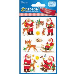 ZDesign stickers Christmas 'Santa Claus'