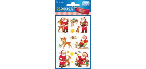 ZDesign Stickers de Noël 'père Noël'
