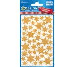 ZDesign Stickers de Noël 'étoiles', or
