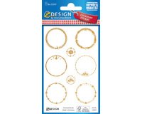 ZDesign sticker for Christmas present oval