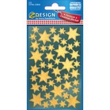 ZDesign stickers Christmas 'stars' gold