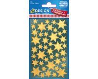 ZDesign stickers Christmas 'stars' gold