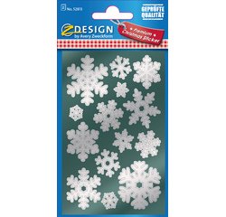 ZDesign stickers Christmas snow flakes