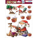 Image de Noël pour fenêtre 'Jour de la Saint-Nicolas'