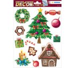 Image de Noël pour fenêtre 'Joies de Noël'