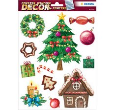 Image de Noel pour fenêtre 'joie de Noel'