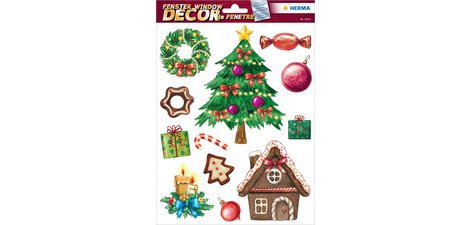 Image de Noël pour fenêtre 'Joies de Noël'