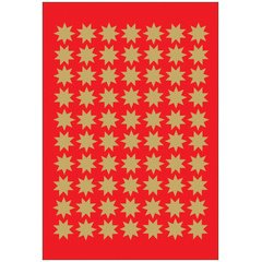 Autocollants de Noël DECOR 'étoiles', 10 mm, or