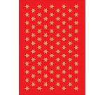 Autocollants de Noël DECOR 'étoiles', 6 mm, or