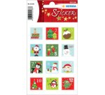 Autocollants de Noël DECOR 'Calendrier de l'Avent'