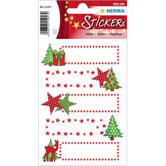 Kerststickers DECOR 'Sterren & kerstboom'