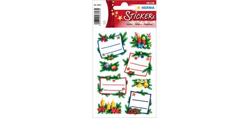 Autocollants de Noël DECOR 'Paysage d'hiver'