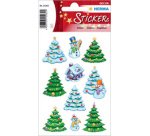 Sticker de Noël DECOR 'Voeux du Père Noël'