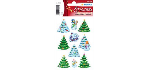 Sticker de Noël DECOR 'Voeux du Père Noël'