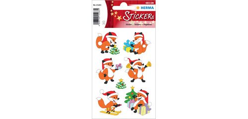 Stickers kerst DECOR 'Kerstbomen'