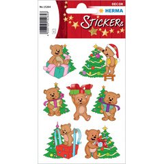 Kerststicker DECOR 'Kerstbeer'