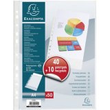 Pochette perforée, pack promo 40+10 GRATUITS, A4,