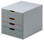 Module de classement VARICOLOR 4, 4 tiroirs