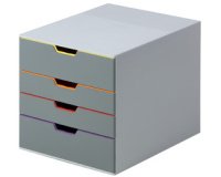 Module de classement VARICOLOR 4, 4 tiroirs