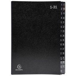 Exacompta Multipart File, A4 270gsm, 32 Sections labelled 1 to 31