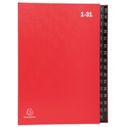 Trieur rigide Economique Ordonator 32 compartiments numériques - 24x34cm