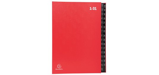 Trieur rigide Economique Ordonator 32 compartiments numériques - 24x34cm