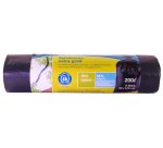 Sac poubelle, extra grand, noir, 200 litres