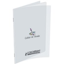 Cahier 240 x 320, 48 pages, uni dessin