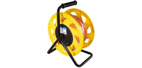 LogiLink Tambour à câble pour réseau, Cat. 6A, S/FTP, 500MHz