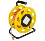 LogiLink Tambour à câble pour réseau, Cat. 6A, S/FTP, 500MHz