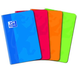 Carnet, piqûre, 90 x 140 mm, quadrillé 5x5