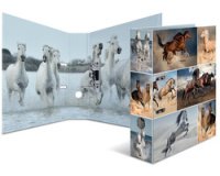 Classeur à levier à motifs 'Animals', A4, chevaux