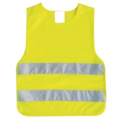 Gb_gilet de sécurité pour enfants, din en 1150, jaune