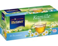 Thé 'camomille', arômes doux, paquet de 25