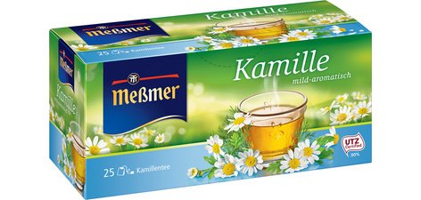 Thé 'camomille', arômes doux, paquet de 25