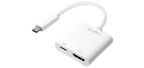Adaptateur de charge USB-C - HDMI, blanc