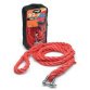 Corde de remorquage Jumbo, 4.000 kg, avec manille, rouge