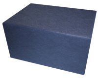 Cube en mousse, dimensions: 550 x 400 x 300 mm, bleu