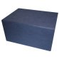 Cube en mousse, dimensions: 550 x 400 x 300 mm, bleu