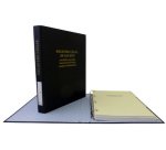 Reliure 'Registre Légal de Société', noir