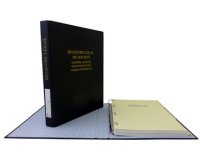 Reliure 'Registre Légal de Société', noir