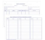 Reliure 'Registre Légal de Société', noir